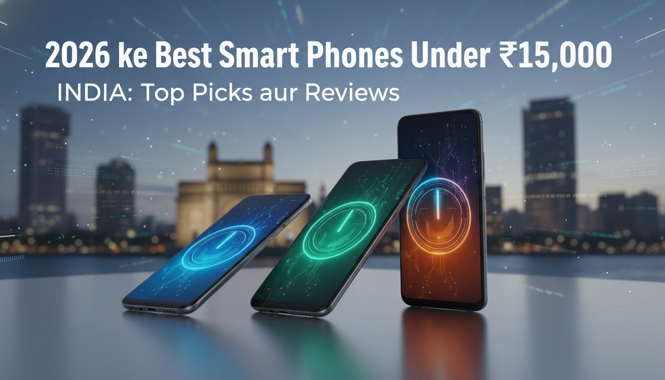 2026 ke Best Smart Phones Under 15,000 in India: Top Picks aur Reviews
