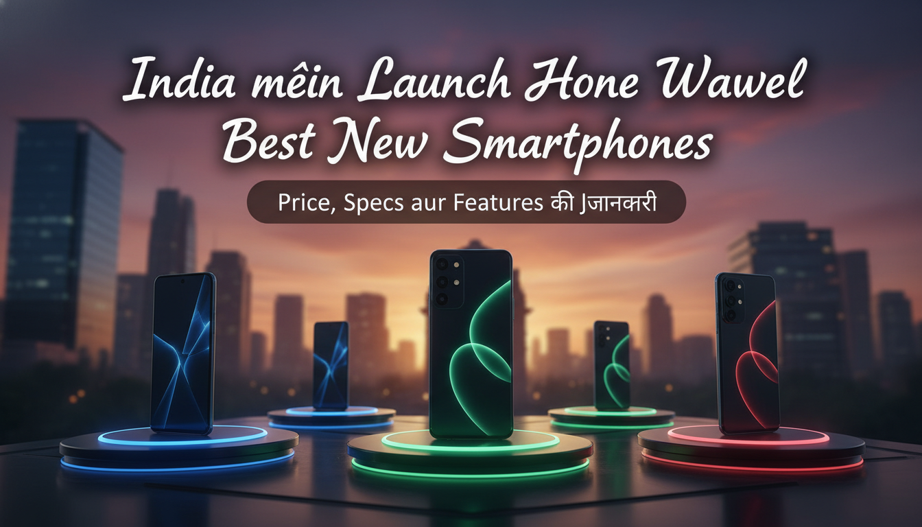India mein Launch Hone Waale Best New Smartphones: Price, Specs aur Features ki Jaankari