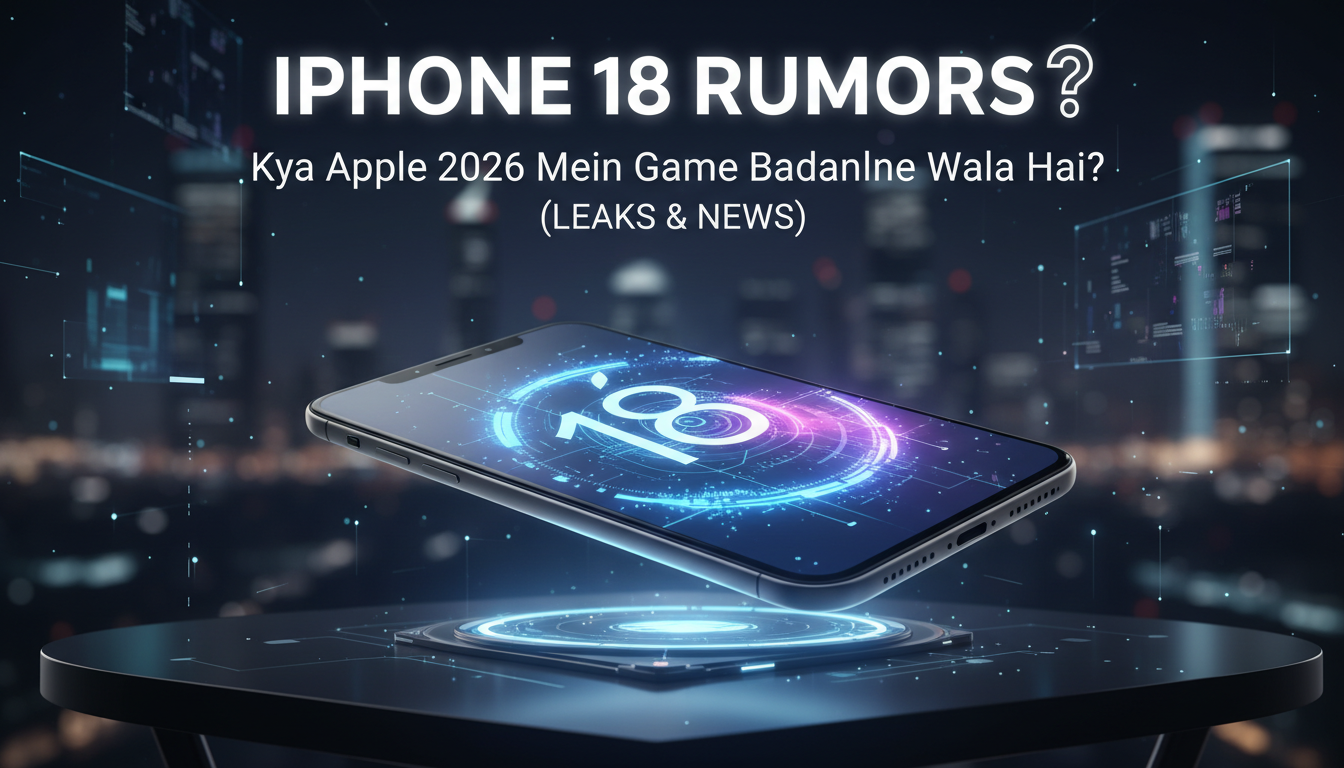iPhone 18 Rumors: Kya Apple 2026 Mein Game Badalne Wala Hai? (Leaks & News)
